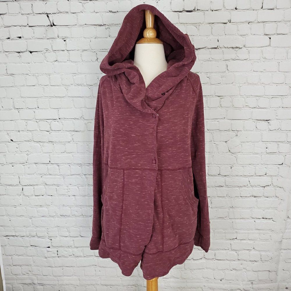 Lululemon Find Your Centre Wrap Rust Berry sz 6 - Picture 3 of 10